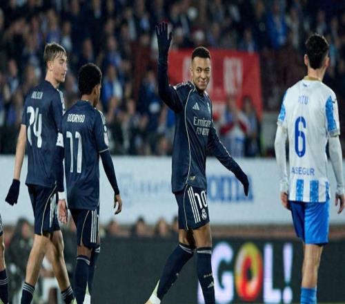 姆巴佩双响救主！皇马32险胜低级别球队，晋级国王杯下一轮