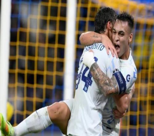 【欧冠】劳塔罗+皮奥“犯罪”+立功，国米4比0圣吉勒斯