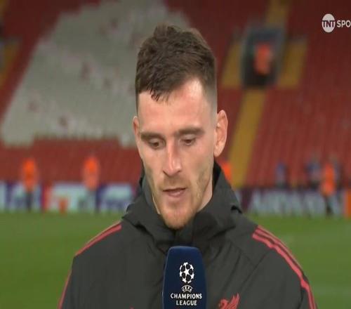 罗伯逊：定位球战术我啥也说不出来，我只是想挡门将的视线