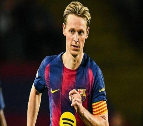 记者：巴萨即将与弗伦基德容续约