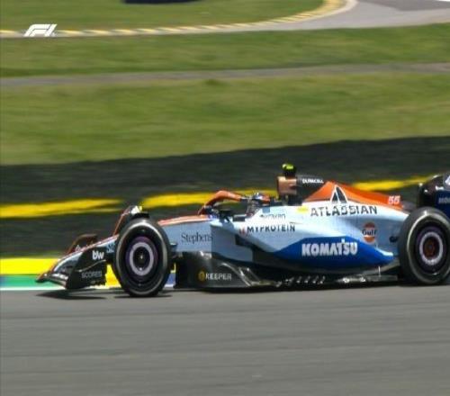 F1巴西站一练：迈凯伦全场最快，维斯塔潘第17，法拉利位列18-19