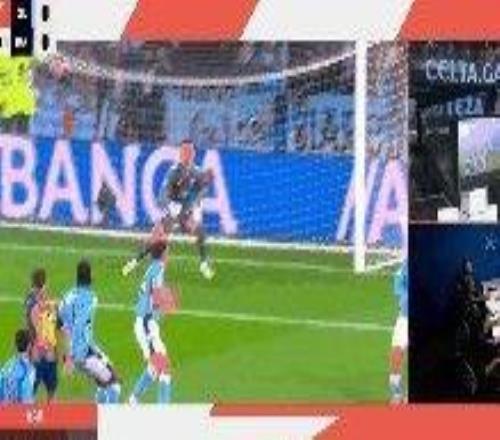 【西甲】塞尔塔2比4巴萨莱万帽子戏法