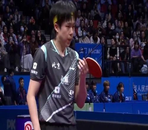 王楚钦4-3战胜黄镇廷，晋级全运会男单八强将对阵林高远
