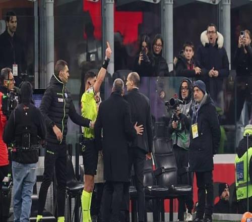 意甲第13轮纪律报告：阿莱格里对裁判出言不逊染红被停赛一场