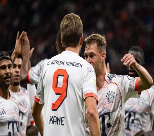 拜仁完胜法兰克福，成五大联赛史上首支获开赛10连胜的球队