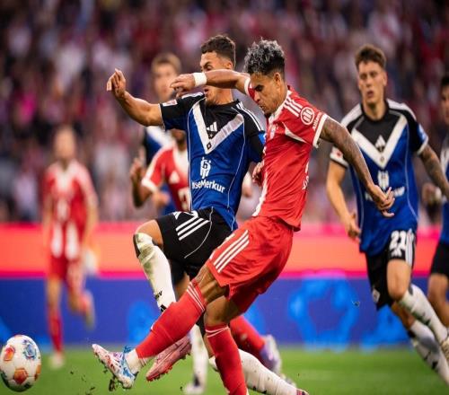 路易斯迪亚斯前三场德甲均有进球，拜仁队史第四人