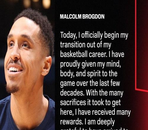 Shams：32岁布罗格登宣布退役，曾获NBA最佳第六人