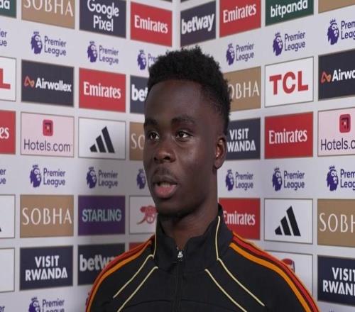 萨卡：我们的开局赛程非常艰难，可以对现在的成绩满意