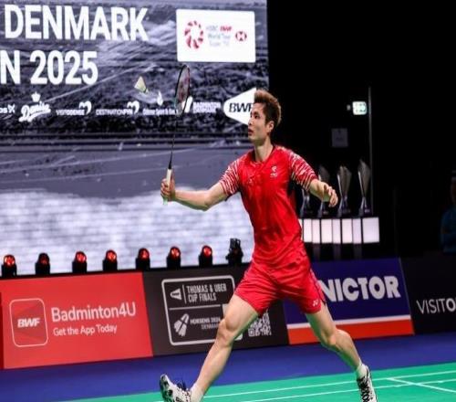 石宇奇2-1力克安赛龙，晋级丹麦赛男单决赛