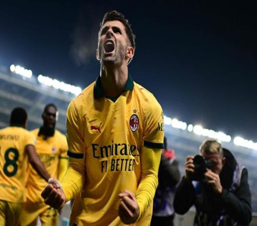 32！米兰连扳3球逆转意甲13轮不败重返榜首27岁美队双响+绝杀