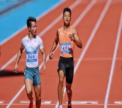 邓智舰、陈佳鹏折戟男子百米预赛，广东队陈冠锋、严海滨晋级