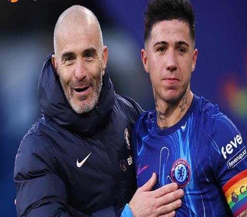 啥数据都有，恩佐是英超第四位在同名主帅麾下进10球的球员