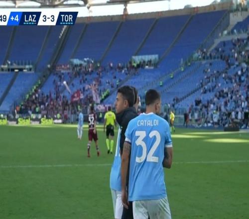 拉齐奥刷新队史最晚进球纪录，补时第103分钟进球抢回一分
