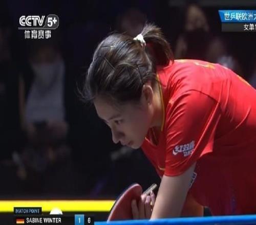 陈熠4-1战胜温特晋级WTT瑞典站四强，将对阵孙颖莎
