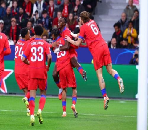 疯狂欧冠：1夜9场比赛狂轰43球！巴黎72巴萨61阿森纳40马竞