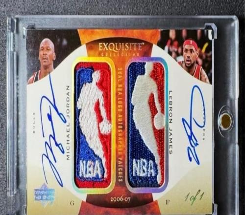 NBA球星卡再破纪录：乔丹詹姆斯双人1000万美元成交，东契奇新秀470万美元易主