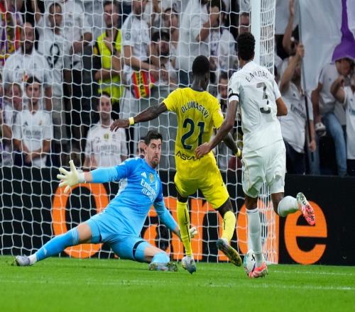 马卡：皇马战胜黄潜的比赛中，库尔图瓦再次成为关键先生