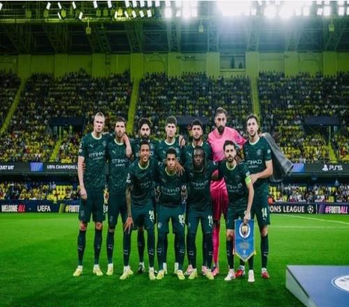 曼城官方：球队将在欧冠对阵皇马时穿EAFC联名球衣