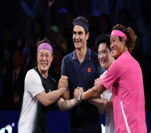 【上五星 看直播】费德勒携手甄子丹、吴磊、郑洁再演“超级挚友之夜”