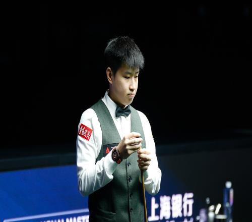 斯诺克上海大师赛：赵心童连输6局，5-10不敌威尔逊无缘决赛