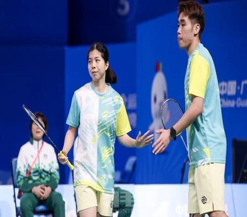 全运会｜同心逐梦羽毛球赛场，港澳球员打好东道主每一球