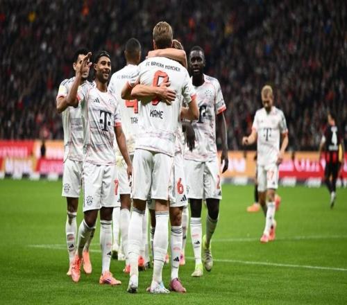 拜仁已连续7场德甲进球3+，距自己保持的纪录只差1场