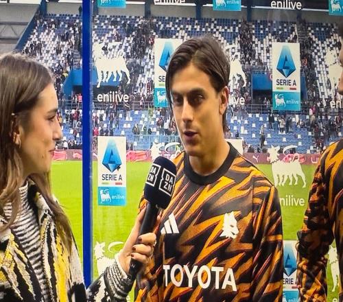 迪巴拉：这三分对罗马很重要，我的庆祝动作是妻子要求的