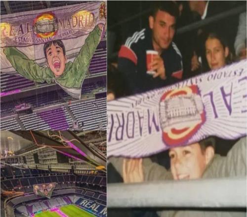 致敬巴斯克斯！皇马战尤文，伯纳乌球场将展示巨型TIFO