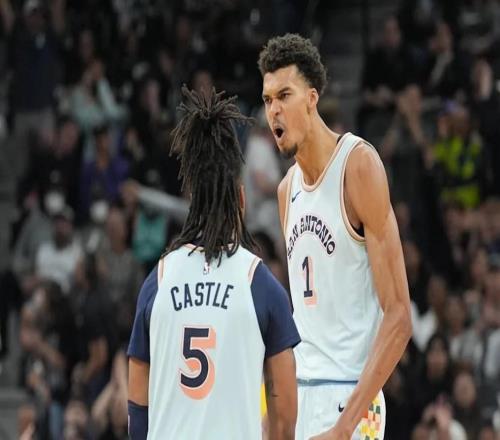 记者：马刺已执行卡斯尔和文班亚马202627赛季球队选项