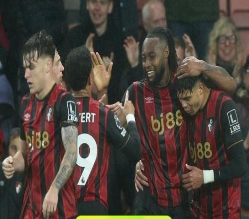 连续六轮不败升至积分榜第二，伯恩茅斯创队史英超赛季最佳开局