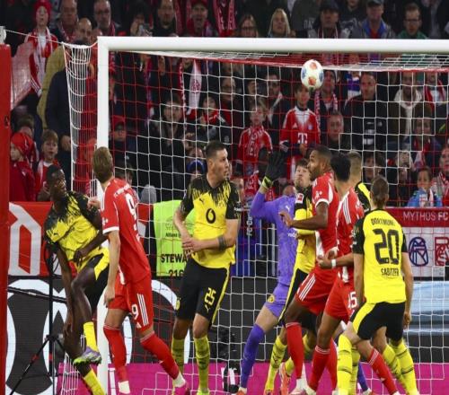 多特负于拜仁，本赛季五大联赛不败球队仅剩三支