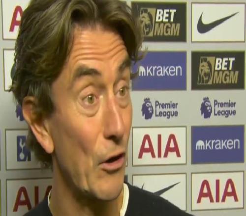 弗兰克：今天这套阵容面对切尔西，非常有希望全取三分