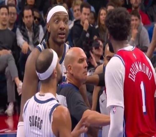 76人与魔术爆发大规模冲突，两细节显示庄神比格林更像篮坛拳击手