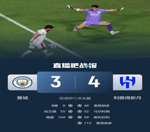 真世界前五新月淘汰曼城，吧友热议：对不起罗哥，你是对的