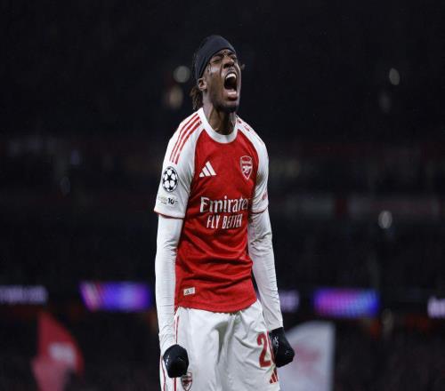 欧冠：阿森纳30！6战全胜居首，马杜埃凯双响，马丁内利5连击