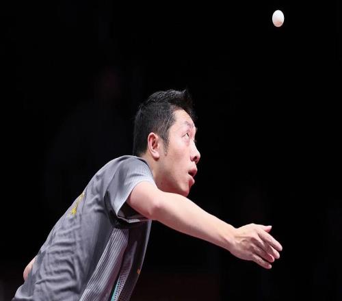 许昕出场！搭档周恺，为上海乒乓男队获得第一分