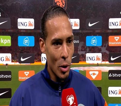 范戴克：我们踢得很好想和这支荷兰一起达成伟大的成就